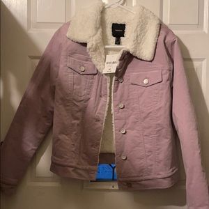 Sherpa cord jacket